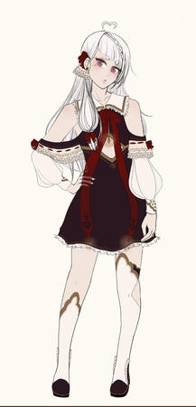 Chara Design (flat color full-body)