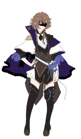 Chara Design (flat color full-body)